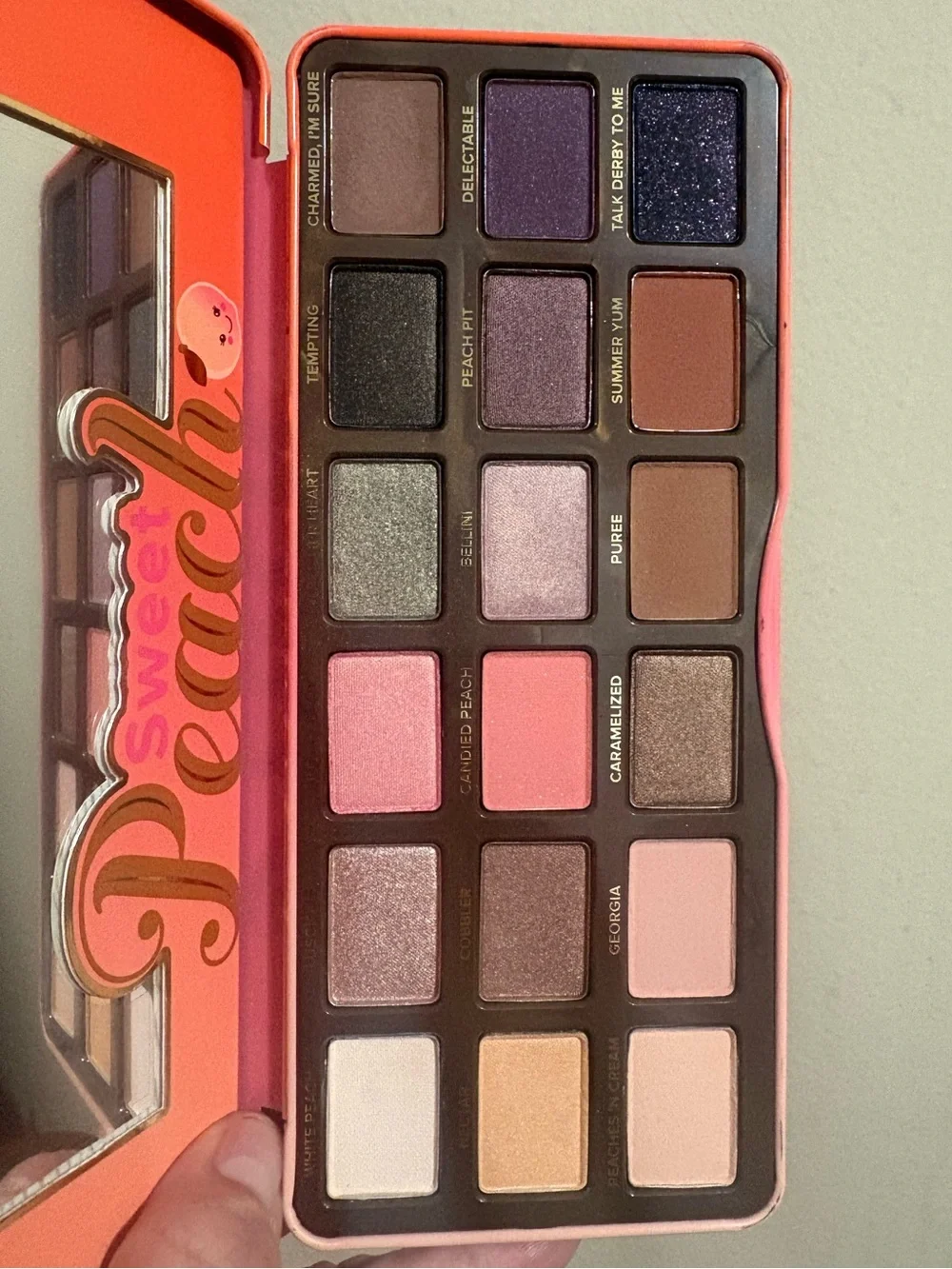 Too Faced Sweet Peach Eyeshadow Palette - Brand New Never .